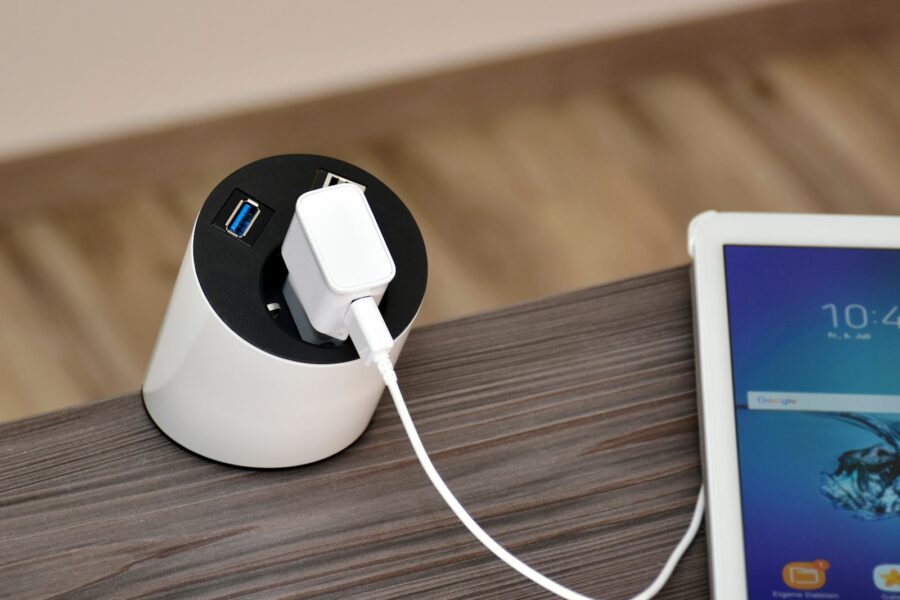 Refurbished tablet desk charging cable