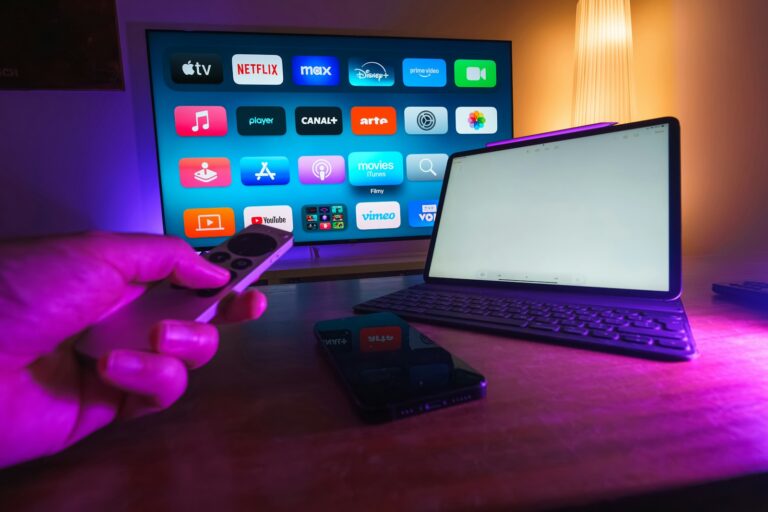 Streaming device remote couch
