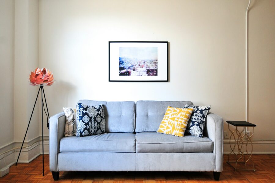 Small apartment soundbar sofa
