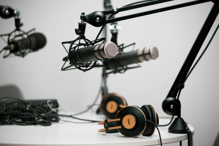 Home podcast microphone