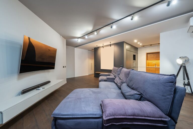 Modern soundbar living