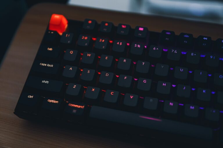 Modular gaming keyboard
