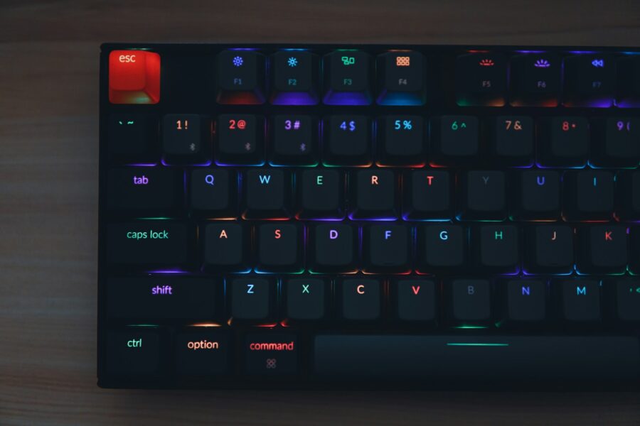 Modular gaming keyboard