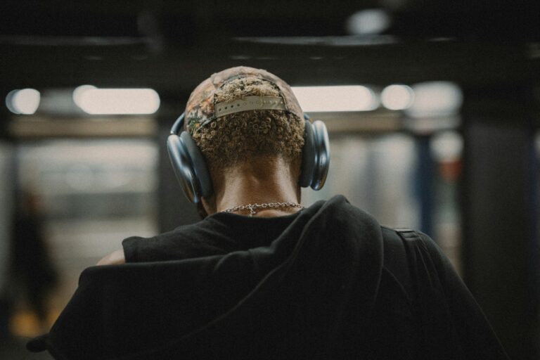 Person wearing ear
