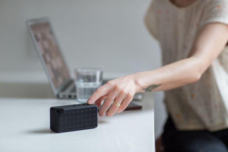 Bluetooth speaker next