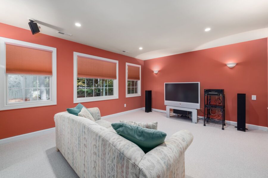 Home theater room