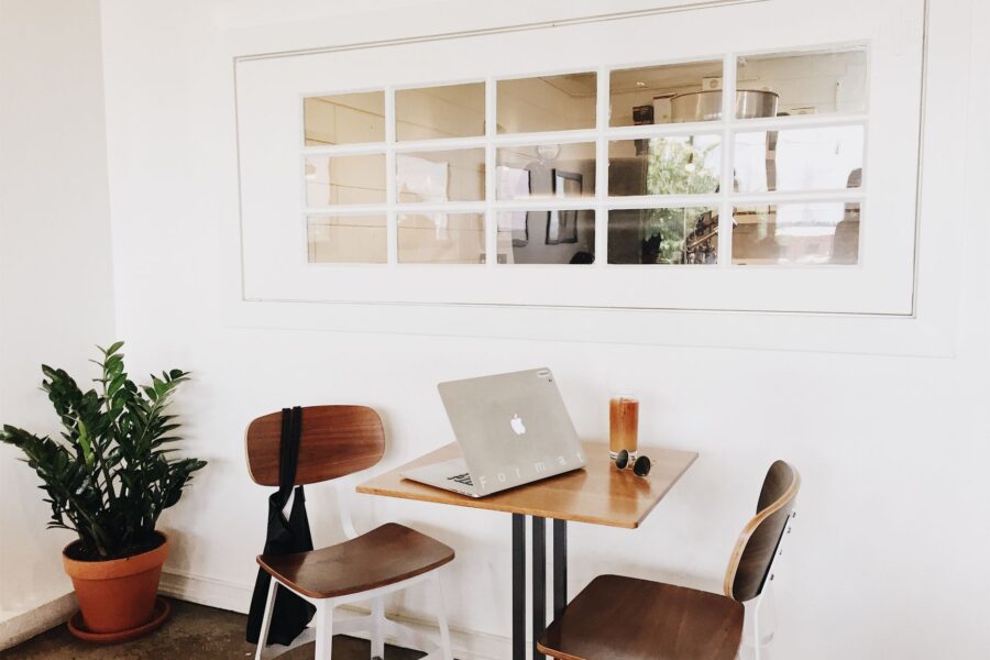 Windows laptop desk
