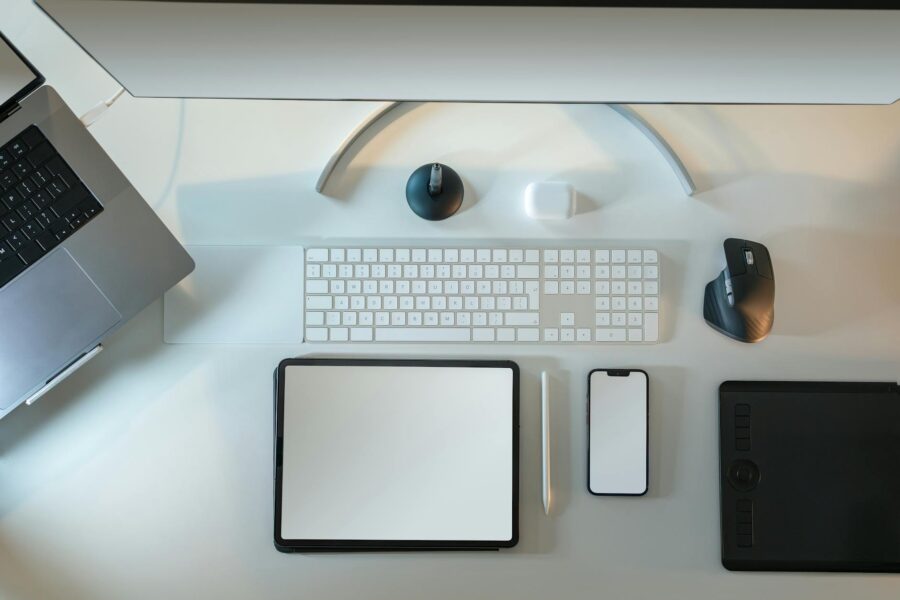 Modern laptop backpack