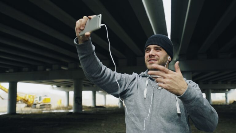 Rugged smartphone outdoor