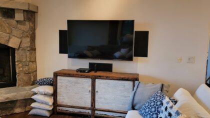 How to set up wireless rear speakers for a cleaner, more immersive living room