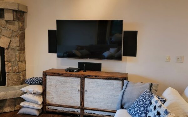 How to set up wireless rear speakers for a cleaner, more immersive living room