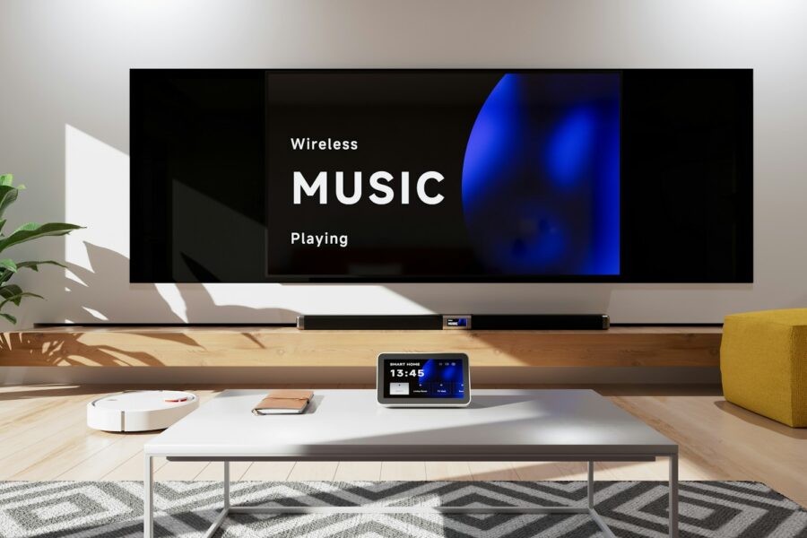 Smart speaker table