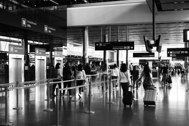 Traveler airport wearable