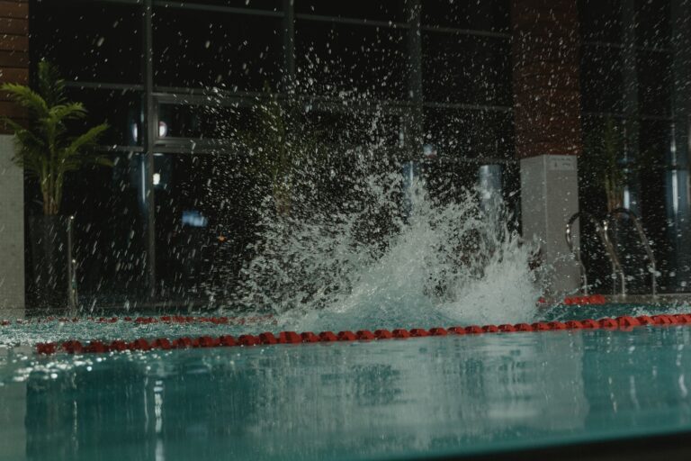 Waterproof speaker pool