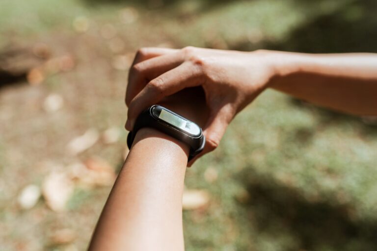 Fitness tracker interface