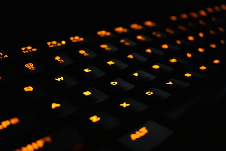 Gaming keyboard rgb
