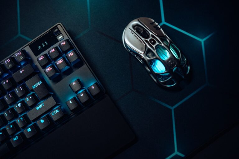 Gaming mousepad desk