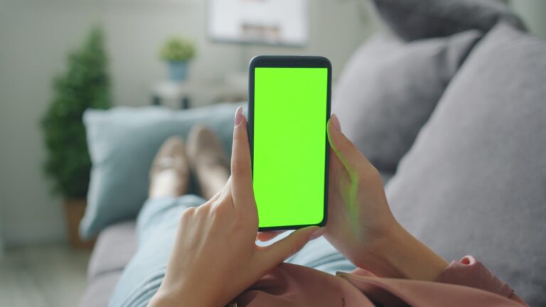 Large smartphone hand
