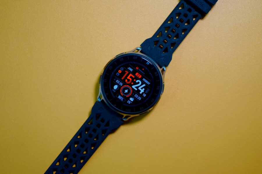 Smartwatch wrist close