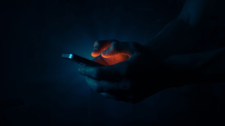 Smartphone storage screen