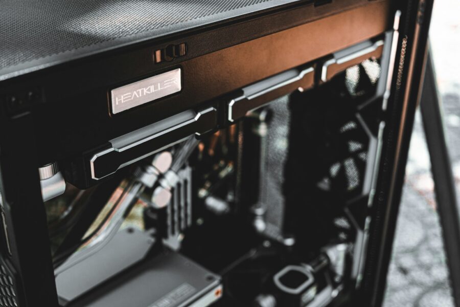 Desktop open case