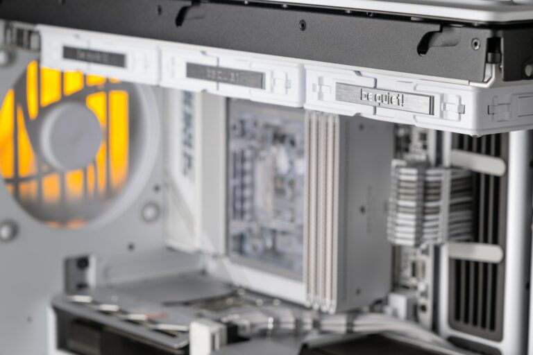 Desktop open case
