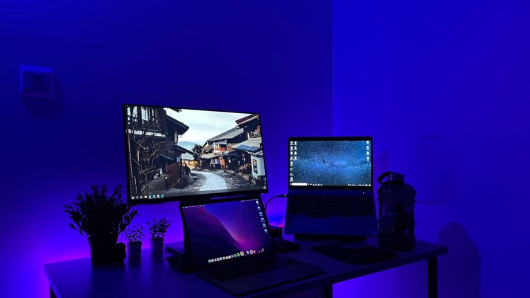 Portable gaming setup