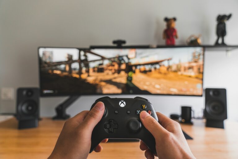 Portable gaming monitor