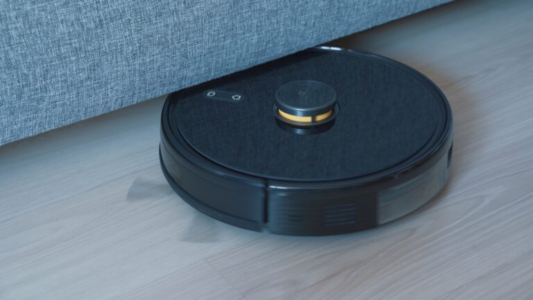 Robot vacuum cleaning