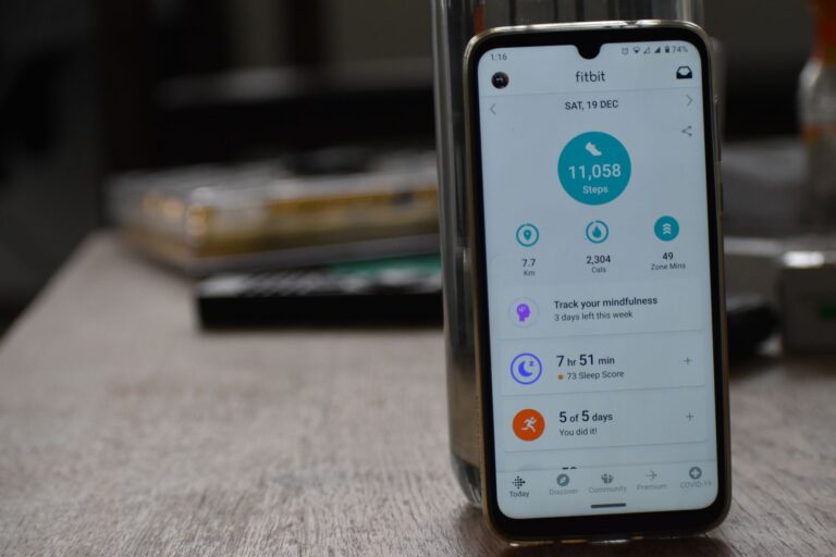 Fitness tracker app