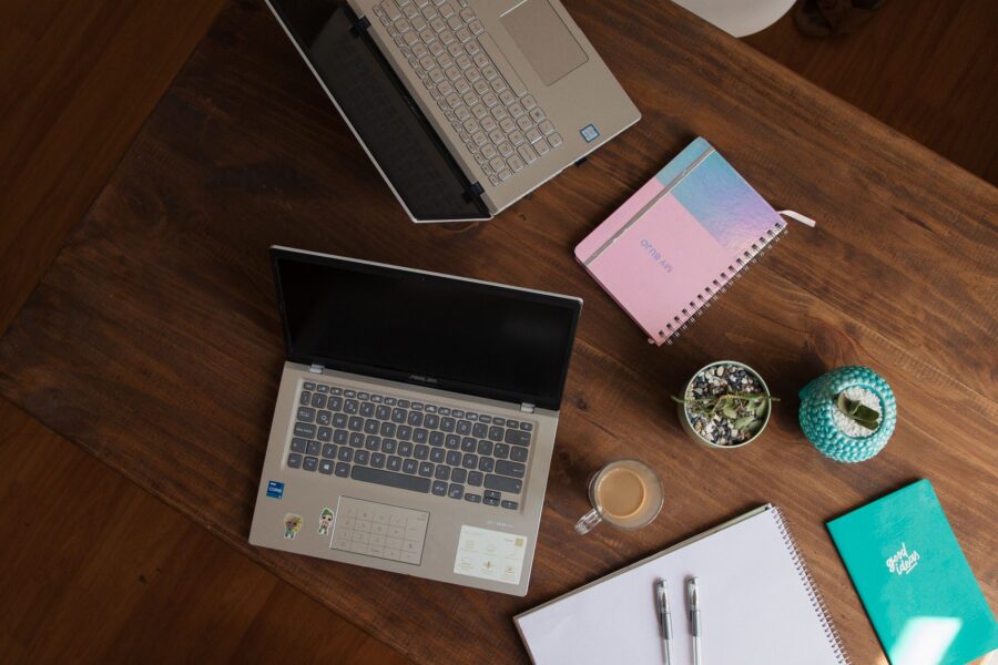 Student laptop desk