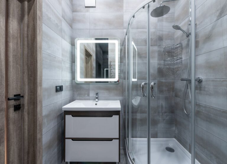 Waterproof speaker shower